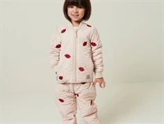 MarMar Orry termojakke beige med kys broderi